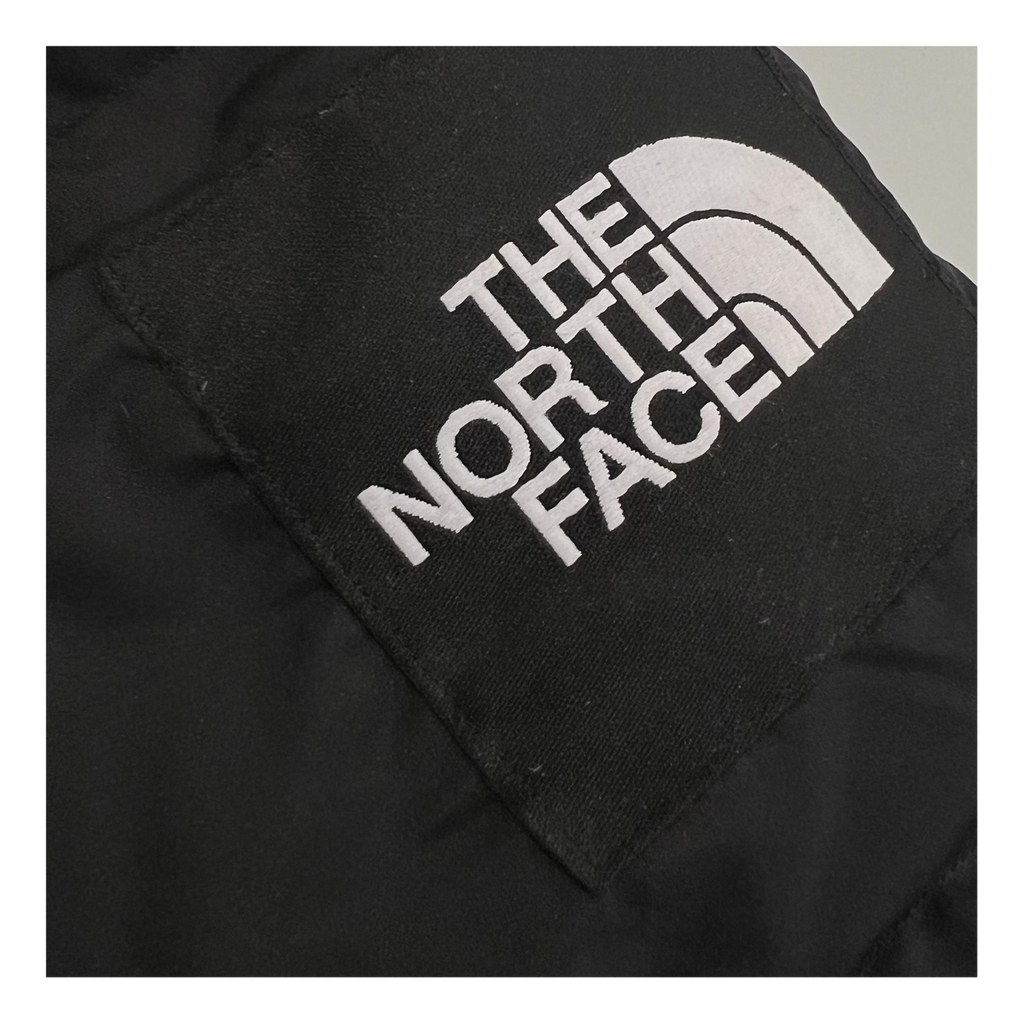 The North Face Long Hooded Down Puffer Coat in Black