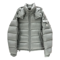 Moncler Maya Hooded Puffer Jacket in Gray