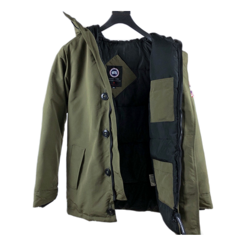 Canada Goose Chateau Fur-Trim Parka – Military Green