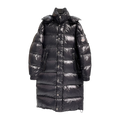 Moncler Hanoverian Long Hooded Puffer Coat – Glossy Finish