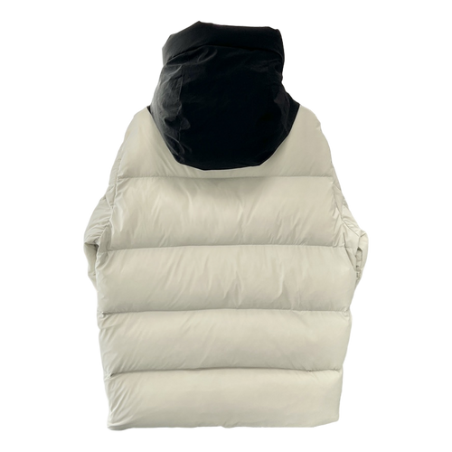 Moncler Colour-Block Puffer Jacket with Contrast Hood
