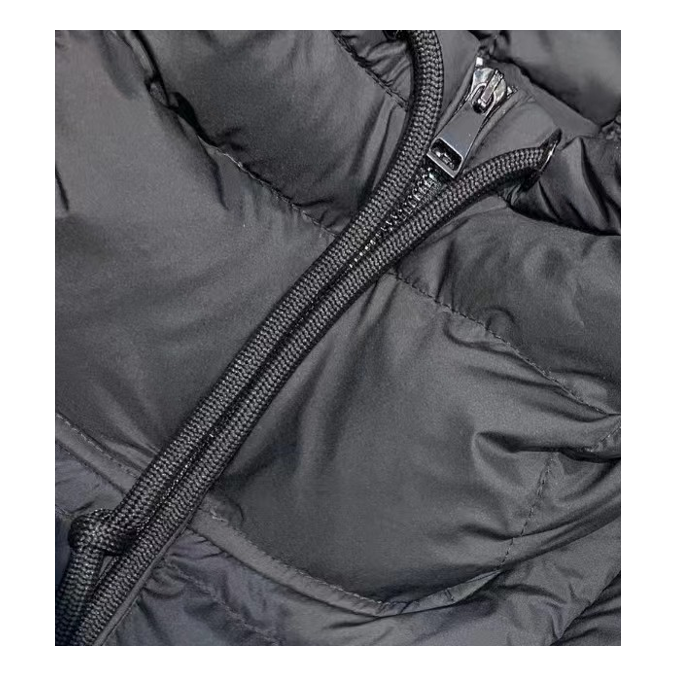 Moncler Faucon Long Hooded Puffer Coat – Black