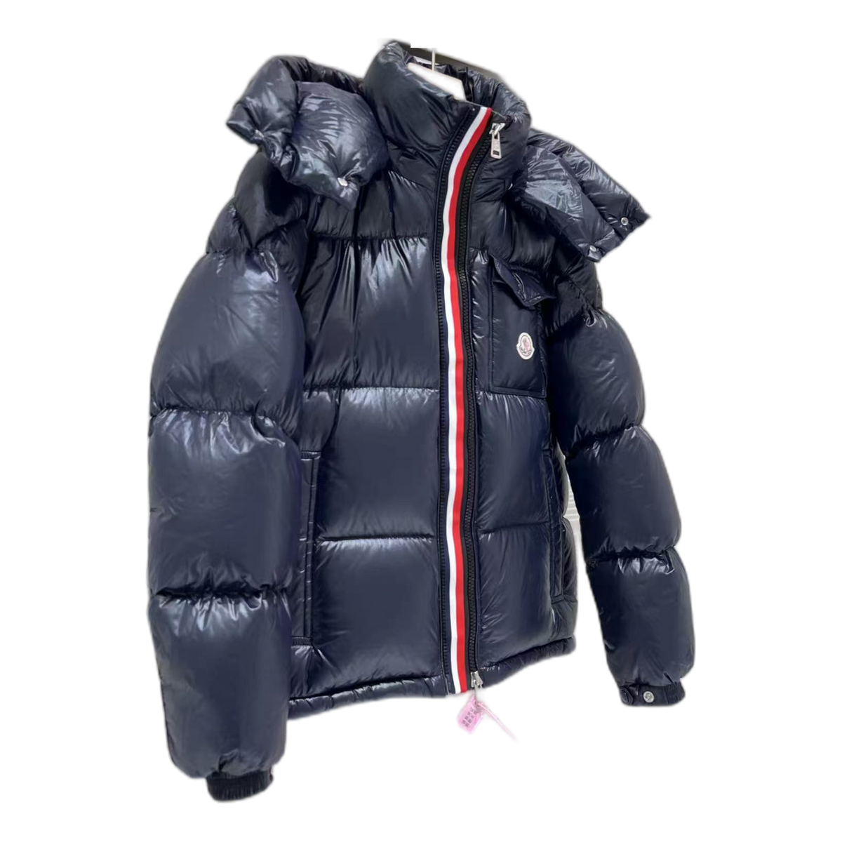 Moncler Montbeliard Hooded Puffer Jacket - Navy