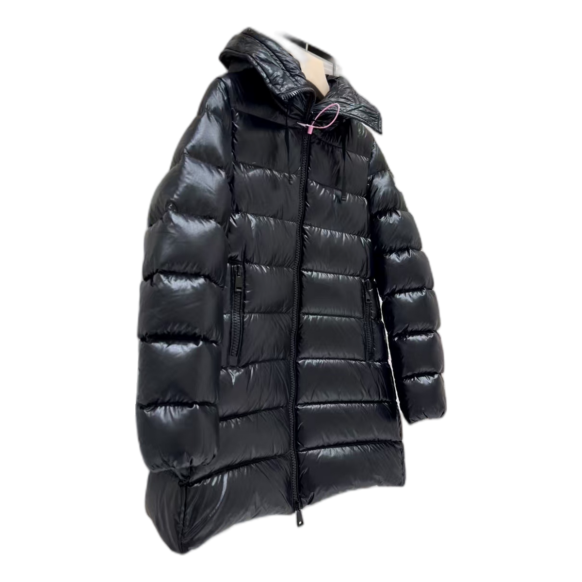 Moncler Suyen Hooded Puffer Coat - Black
