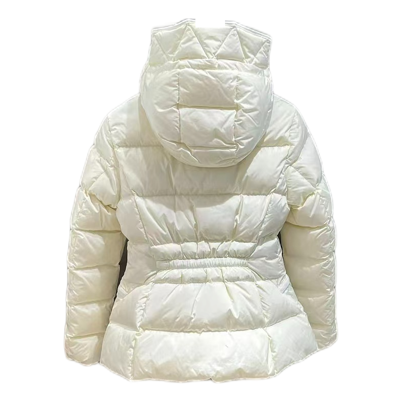 Moncler Fitted Puffer Jacket with Drawstring Hood