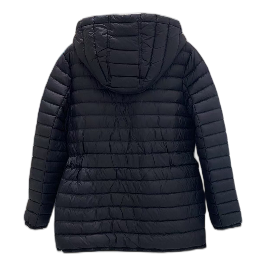 Moncler Oredon Belted Hooded Puffer Jacket - Black