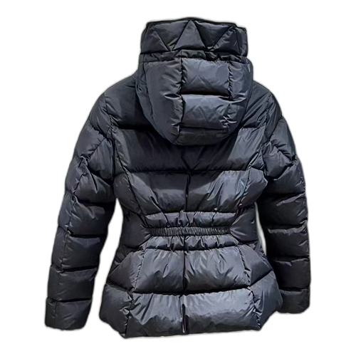 Moncler Fitted Puffer Jacket with Drawstring Hood