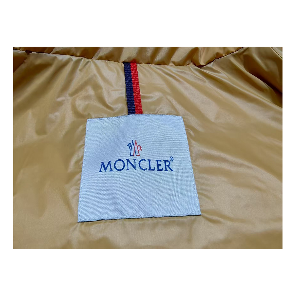 Moncler Maya Hooded Puffer Jacket - Yellow
