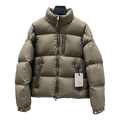 Moncler Wide-Quilt Hooded Puffer Jacket with Tonal Patch
