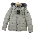 Moose Knuckles Fur-Trim Quilted Jacket with Four Pockets