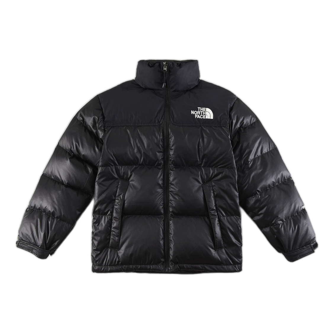 The North Face Two-Tone Puffer Jacket with Stand Collar