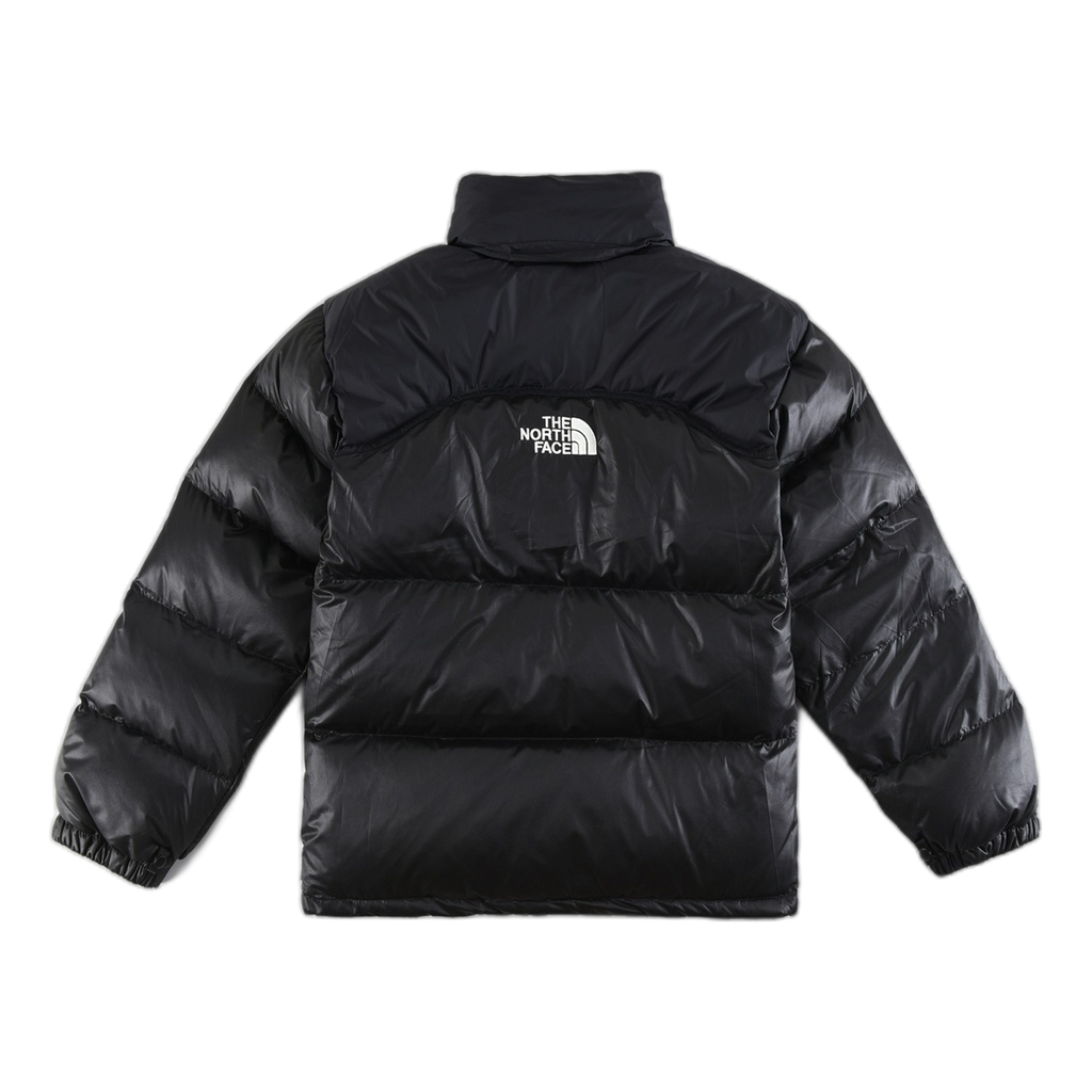 The North Face Two-Tone Puffer Jacket with Stand Collar
