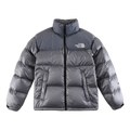 The North Face Contrast-Panel Puffer Jacket, Stand Collar