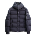 Prada Sleeve-Pouch Hooded Puffer Jacket